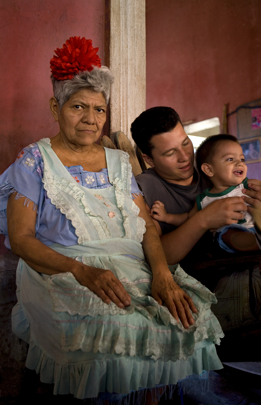 This ultimate Nicaraguan grandma and her family runs a restaurant at the Granada's meat market.